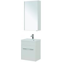 Комплект мебели для ванной Aquanet Августа 50 287679 подвесной Белый — фото 1, Комплекты мебели для ванной