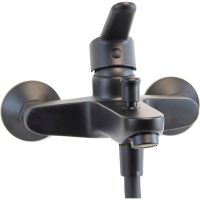 Смеситель для ванны Webert Sax Evolution SE850101560 Черный матовый — фото 2, Смеситель для ванны