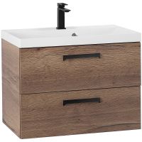 Тумба под раковину BelBagno Aurora 70 AURORA-700-2C-SO-RT подвесная Rovere Tabacco — фото 2, Тумбы под раковину