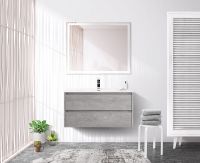 Товар: Тумба под раковину BelBagno Kraft 90 KRAFT-900-2C-SO-CG подвесная Cemento Grigio - фото 16 Тумба под раковину BelBagno Kraft 90 KRAFT-900-2C-SO-CG подвесная Cemento Grigio — фото 16, Тумбы под раковину