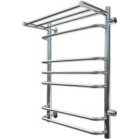 Водяной полотенцесушитель Тругор Идеал ПМ 3 П 50x80 R с полкой Хром — фото 1, Водяные полотенцесушители