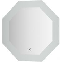 Зеркало Evoform Ledshine 60x60 BY 2603 с подсветкой 19 W - сенсорный выключатель - нейтральный белый свет — фото 1, Мебель для ванной