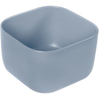 Раковина-чаша SantiLine 37 SL-1111BM Голубая матовая — фото 1, Раковины накладные