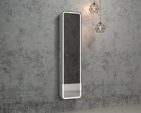 Товар: Зеркальный шкаф Континент Lorenzo LED 40 МВК009 с подсветкой Белый - фото 10 Зеркальный шкаф Континент Lorenzo LED 40 МВК009 с подсветкой Белый — фото 10, Пеналы для ванной комнаты