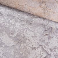 Обои Wiganford by Solo Crystal stone AK20630 Винил на флизелине (1,06*10,05) Серый/Серебряный, Штукатурка — фото 2, Обои для стен