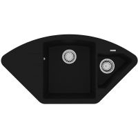 Кухонная мойка Lemark Irkana 980 9910043 Антрацит — фото 1, Кухонные мойки