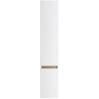 Шкаф пенал AM.PM X-Joy 30 M85ACHR0306WG подвесной Белый глянец Светлое дерево — фото 1, Пеналы для ванной комнаты