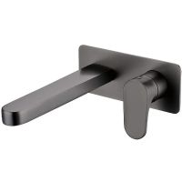 Смеситель для раковины Boheme Spectre 455-GM Оружейная сталь — фото 1, Смесители