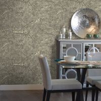 Обои Solo Grace E201610 Винил на флизелине (1,06*10) Коричневый/Серый/Золото, Мрамор/Штукатурка — фото 4, Обои для стен