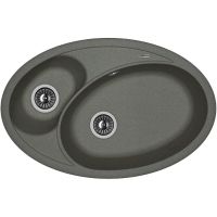 Кухонная мойка Florentina Селена-780 20.265.E0780.102 Черная — фото 1, Кухонные мойки