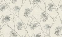 Обои Emiliana Parati Damasco Reale 73422 Винил на флизелине (1,06*10,05) Бежевый/Серый/Серебряный, Листья/Цветы — фото 2, Обои для стен