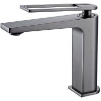 Смеситель для раковины Black&White Universe UK9901MG 9901MG Gun Metal — фото 1, Смесители