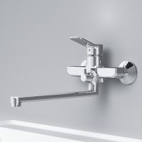 Смеситель для ванны AM.PM X-Joy F85A90000 универсальный Хром — фото 6, Смеситель для ванны