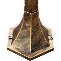 Товар: Фонарь Artelamp Atlanta A1046PA-1BN Прозрачный Черный с золотом - фото 3 Фонарь Artelamp Atlanta A1046PA-1BN Прозрачный Черный с золотом — фото 3, Уличное освещение