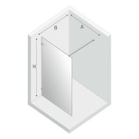 Товар: Душевая перегородка New Trendy Avexa Black 120 EXK-1629 профиль Черный стекло прозрачное - фото 5 Душевая перегородка New Trendy Avexa Black 120 EXK-1629 профиль Черный стекло прозрачное — фото 5, Душевые перегородки