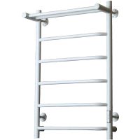 Электрический полотенцесушитель Тругор ПЭК 6П СП 80x50 с полкой Белый — фото 2, Электрические полотенцесушители