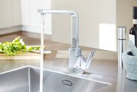 Смеситель для кухни Grohe Eurocube 31255000 Хром — фото 4, Смесители для кухни