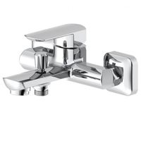 Смеситель для ванны Aquanet Cinetic AF120-20С Хром — фото 1, Смеситель для ванны