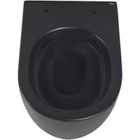 Унитаз Abber Bequem AC1104MB подвесной Черный матовый с сиденьем Микролифт — фото 5, Унитазы