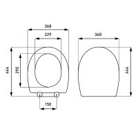 Товар: Сиденье для унитаза Vitra Universal 805-003-009 с Микролифтом - фото 2 Сиденье для унитаза Vitra Universal 805-003-009 с Микролифтом — фото 2, Комплектующие для душевого оборудования