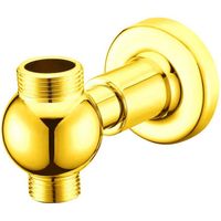 Шланговое подключение Boheme Imperiale 614 Золото — фото 1, Душевое оборудование. Душевая программа