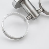 Стакан для зубных щеток Frap F301 двойной Сатин арт-F30108 — фото 4, Стаканы для зубных щеток