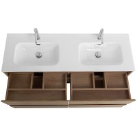 Тумба под раковину BelBagno Kraft 140 KRAFT-1400-4C-SO-2-RNN подвесная Rovere Nebrasca Nature — фото 10, Тумбы под раковину