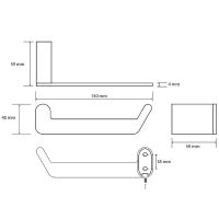 Держатель туалетной бумаги Bemeta Organic 157112021 Хром — фото 3, Держатели туалетной бумаги