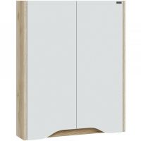 Подвесной шкаф СанТа Сатурн 60 700373 Белый Дуб австрийский — фото 1, Шкафы для ванной