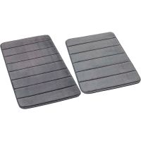 Комплект ковриков Ростовская Мануфактура Сантехники РМС КК-01ТС-40х60/50х80 Серый — фото 1, Аксессуары для туалета