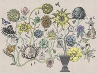 Товар: Фреска Ortograf Grafika Natura 31529 Фактура флок FLK Флизелин (3,5*2,7) Бежевый/Разноцветный, Цветы/Абстракция арт-31529 (флок FLK) - фото 2 Фреска Ortograf Grafika Natura 31529 Фактура флок FLK Флизелин (3,5*2,7) Бежевый/Разноцветный, Цветы/Абстракция арт-31529 (флок FLK) — фото 2, Фрески