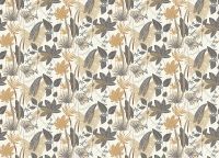 Обои Grandeco Arcadia A 70701 Винил на флизелине (0,53*10,05) Бежевый/Коричневый, Листья — фото 2, Обои для стен