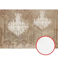 Фреска Ortograf Splendo 31714 Фактура бархат FX Флизелин (4*2,7) Коричневый, Архитектура/Предметы — фото 1, Фрески