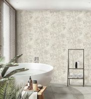 Товар: Обои Emiliana Parati Blumarine 5 29044BM Винил на флизелине (1,06*10,05) Бежевый, Листья/Цветы/Бабочки - фото 2 Обои Emiliana Parati Blumarine 5 29044BM Винил на флизелине (1,06*10,05) Бежевый, Листья/Цветы/Бабочки — фото 2, Обои для стен
