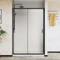 Товар: Душевая дверь Vincea City 120 VDS-5CT120CLB профиль Черный стекло прозрачное - фото 1 Душевая дверь Vincea City 120 VDS-5CT120CLB профиль Черный стекло прозрачное — фото 1, Раздвижные душевые двери