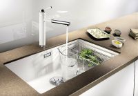 Кухонная мойка Blanco Subline 700-U Level 523545 Серый беж — фото 3, Кухонные мойки