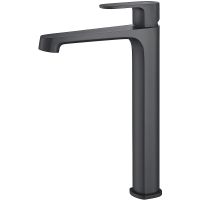 Смеситель для раковины Aquatek Оберон Черный матовый арт-AQ1204MB — фото 1, Смесители для раковины