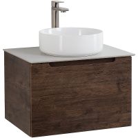 Тумба под раковину BelBagno Etna 60 ETNA-600-1C-SO-RW-P подвесная Rovere Moro — фото 5, Тумбы под раковину