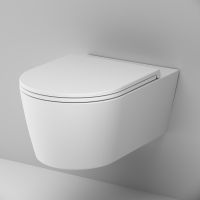 Унитаз AM.PM Func FlashClean C8F1701MWSC подвесной Белый матовый с сиденьем Микролифт — фото 8, Унитазы