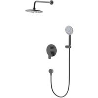 Товар: Душевая система Black&White Universe UK8311B 8311BUK Черная матовая - фото 2 Душевая система Black&White Universe UK8311B 8311BUK Черная матовая — фото 2, Душевое оборудование. Душевая программа