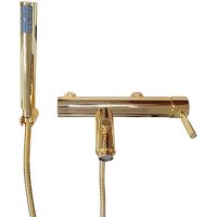 Смеситель для ванны Webert Rimini RI850101010 Золото — фото 1, Смесители