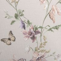 Обои Andrea Rossi Gavi 54373-3 Винил на флизелине (1,06*10) Розовый/Зеленый, Бабочки/Цветы — фото 2, Обои для стен