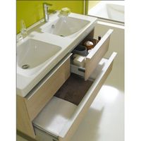 Тумба под раковину Jacob Delafon Odeon Up 120 EB892-E10 подвесная Квебекский дуб — фото 6, Тумбы под раковину