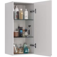 Подвесной шкаф Lemark Veon 35 Белый глянец арт-LM01V35PL — фото 3, Шкафы для ванной