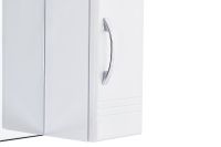 Зеркало со шкафом Aquaton Онда 58 1A009802ON01R с подсветкой Белое — фото 4, Зеркальные шкафы в ванную