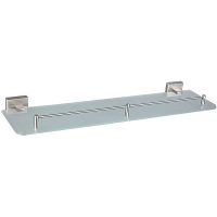 Стеклянная полка Gappo G17 G1707 Сатин — фото 1, Полки для ванной и душа