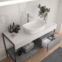 Смеситель для раковины Ideal Standard Connect Air Vessel A7027AA Хром — фото 8, Смесители для раковины