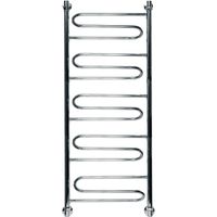 Водяной полотенцесушитель Ника Curve ЛZ 120x50 Хром — фото 1, Водяные полотенцесушители