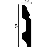 Плинтус Перфект P27 2000x59x13 мм — фото 3, Плинтуса напольные