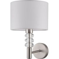 Настенный светильник Maytoni Modern Lincoln Белый Никель арт-MOD527WL-01N — фото 2, Бра